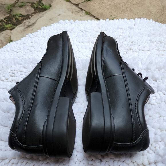 BLUNDSTONE BLACK STEEL TOE OXFORDS SIZE 8.5 VERY TOUGH LEATHER ? main image 4